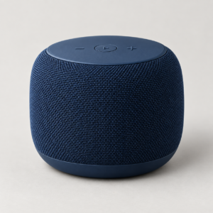 Caixa de som Bluetooth azul